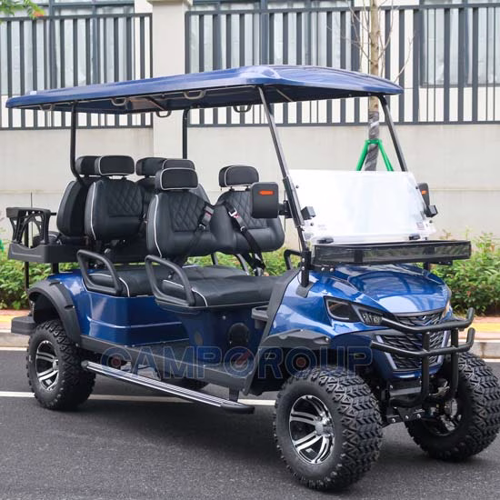 6-persoons blauwe golfkar type B