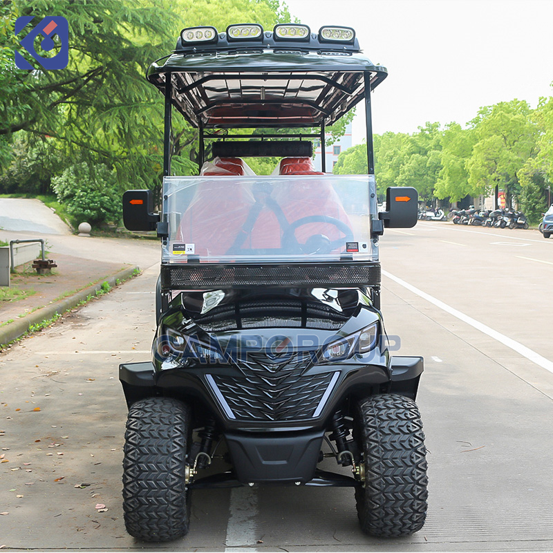 Custom Golf Cart Manufacturer Mexico | 6+2 Seat Electric Golf Cart - Imagen 3