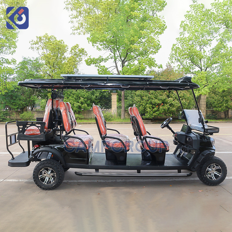 Custom Golf Cart Manufacturer Mexico | 6+2 Seat Electric Golf Cart - Imagen 8