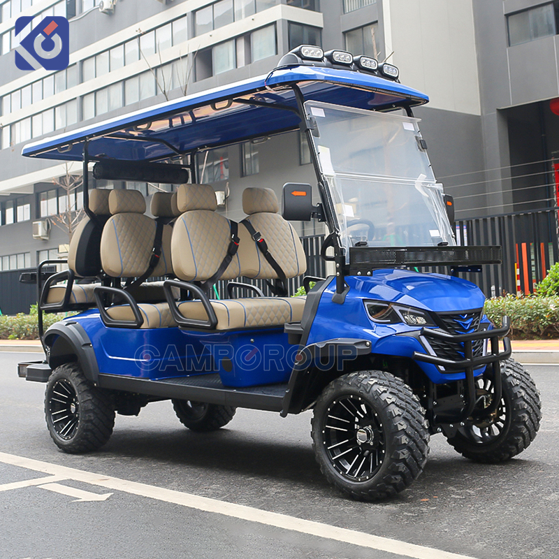 Carrito de Golf Eléctrico 4+2 Plazas para Campos de Golf en España - Imagen 8