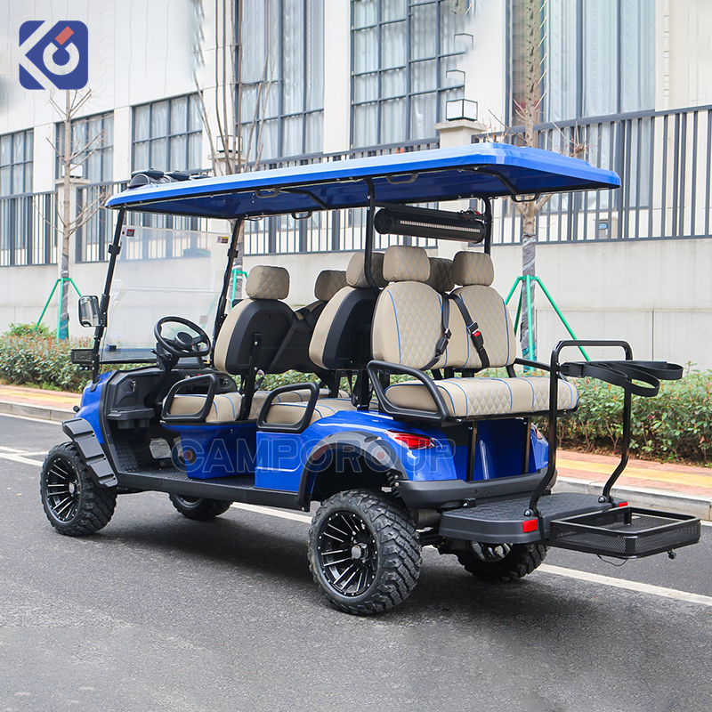 Carrito de Golf Eléctrico 4+2 Plazas para Campos de Golf en España - Imagen 4