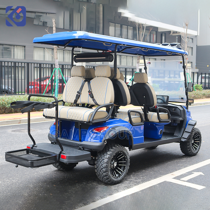 Carrito de Golf Eléctrico 4+2 Plazas para Campos de Golf en España - Imagen 6