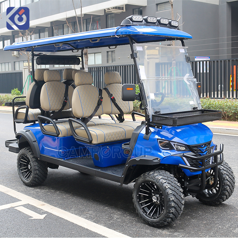 Carrito de Golf Eléctrico 4+2 Plazas para Campos de Golf en España - Imagen 9