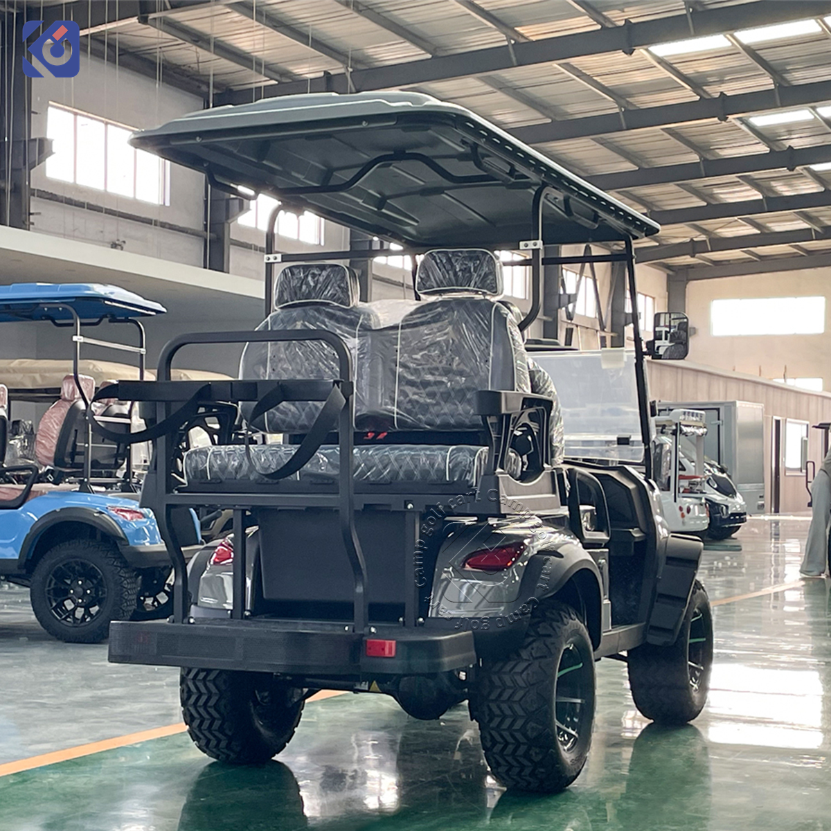 Custom 4-Seater Electric Golf Cart for Honduras & North America - Afbeelding 6