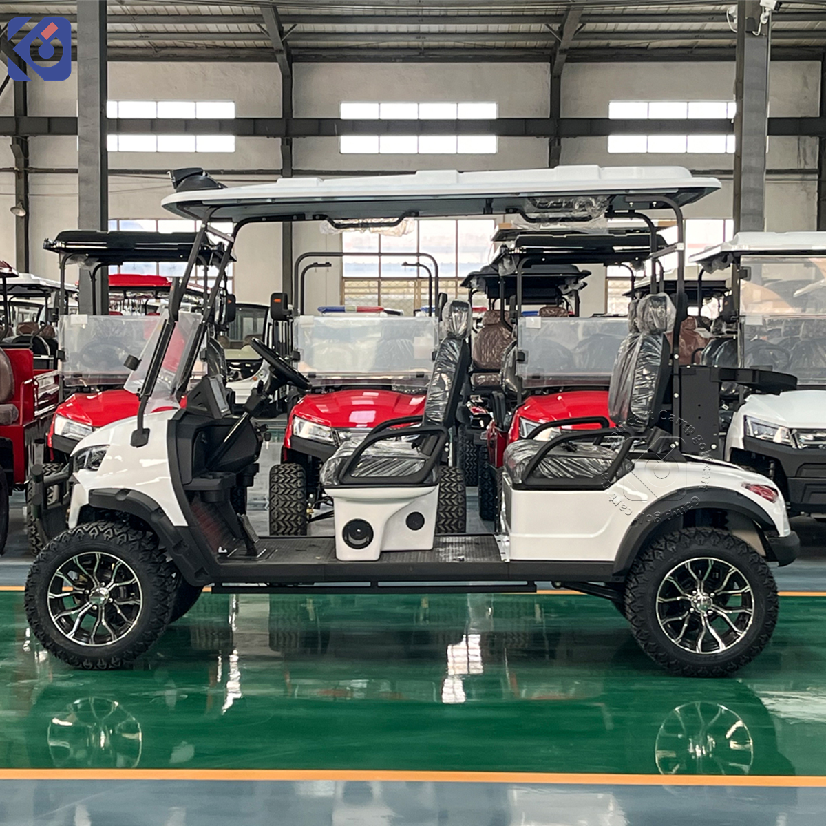 4-Seater Electric Golf Cart for Sale in Belize | Custom Utility Vehicle for Resorts & Communities – Image 3