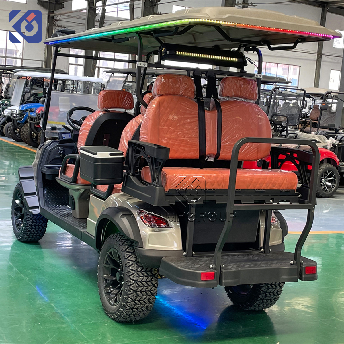 Custom 4-Seater Electric Golf Cart for Canada | Luxury Lithium Utility Vehicle - Image 7