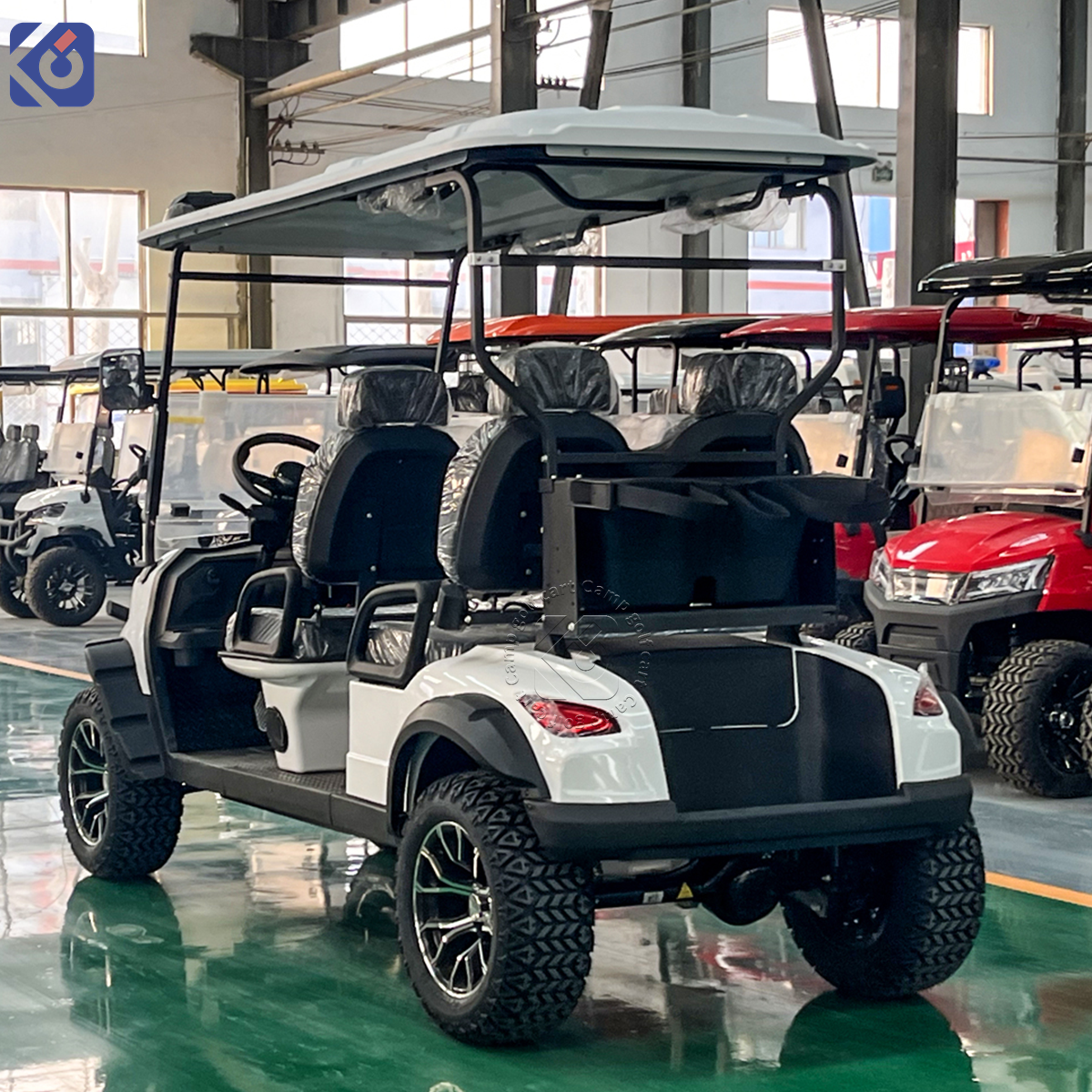 4-Seater Electric Golf Cart for Sale in Belize | Custom Utility Vehicle for Resorts & Communities – Image 4