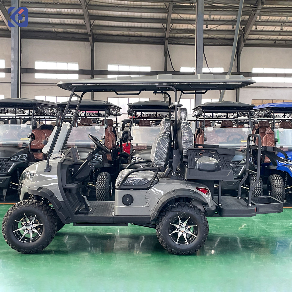 Custom 4-Seater Electric Golf Cart for Honduras & North America - Afbeelding 3
