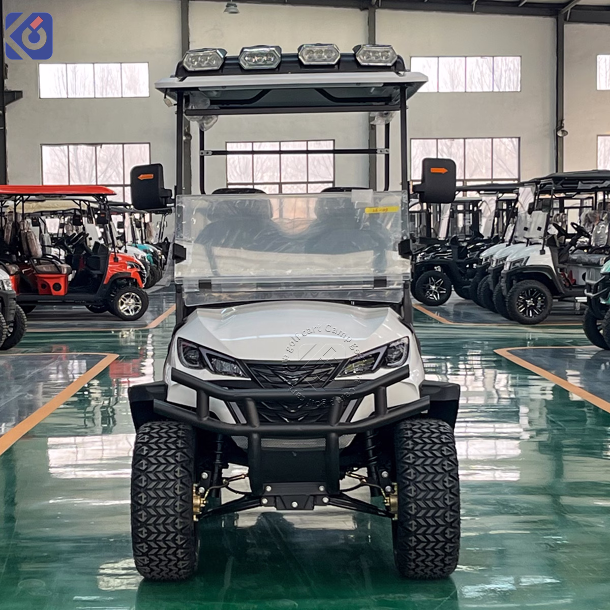 4-Seater Electric Golf Cart for Sale in Belize | Custom Utility Vehicle for Resorts & Communities – Bild 2