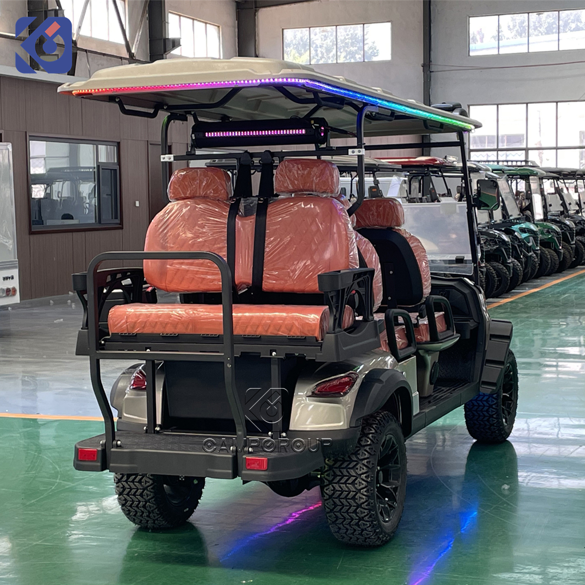 Custom 4-Seater Electric Golf Cart for Canada | Luxury Lithium Utility Vehicle - Image 6