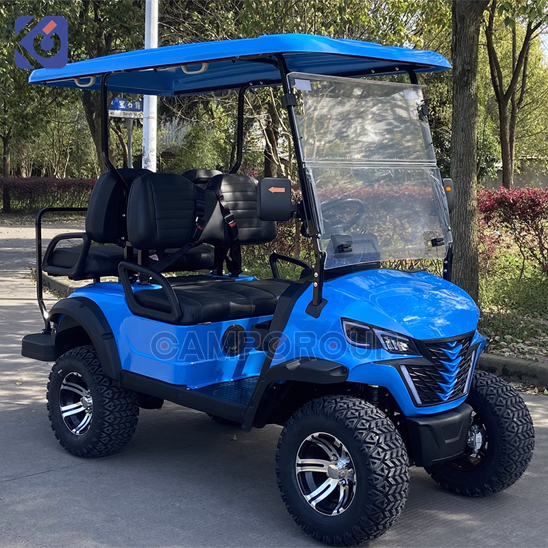 Custom 4-Seater Electric Golf Cart for Guatemala Parks, Resorts & Communities – Bild 8