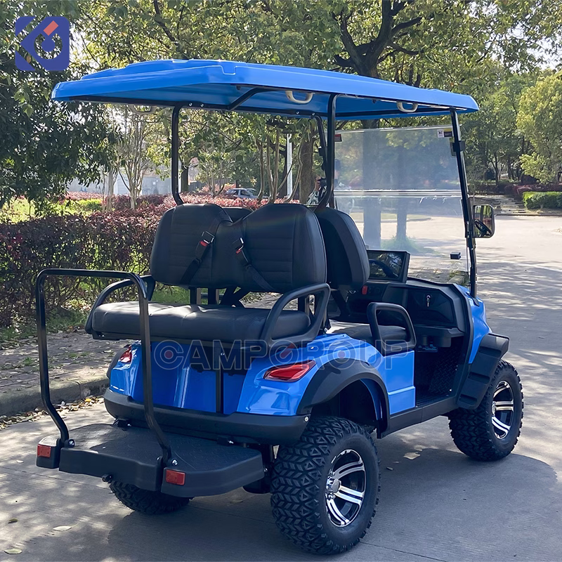 Custom 4-Seater Electric Golf Cart for Guatemala Parks, Resorts & Communities – Bild 6