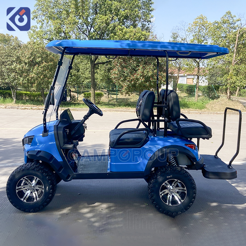 Custom 4-Seater Electric Golf Cart for Guatemala Parks, Resorts & Communities - Afbeelding 3