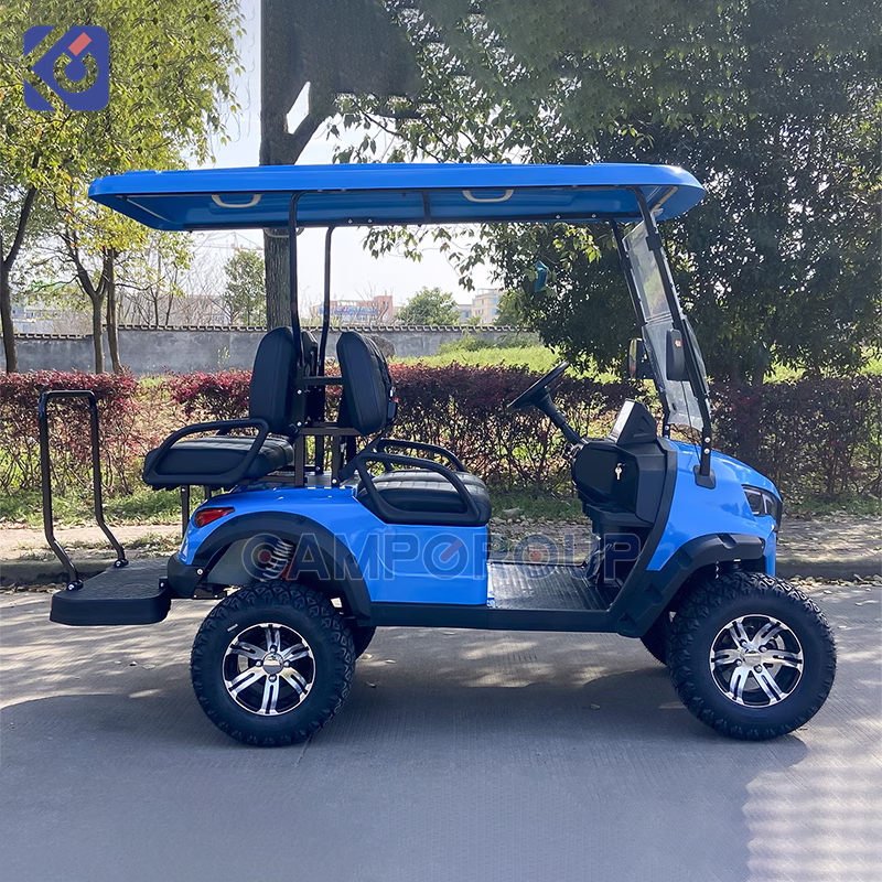 Custom 4-Seater Electric Golf Cart for Guatemala Parks, Resorts & Communities – Bild 7