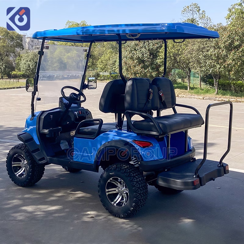 Custom 4-Seater Electric Golf Cart for Guatemala Parks, Resorts & Communities – Bild 4