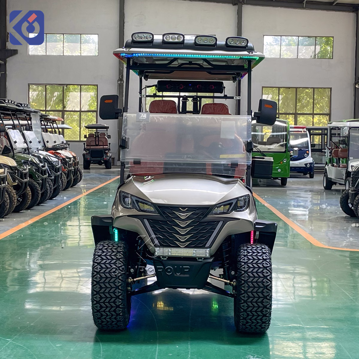 Custom 4-Seater Electric Golf Cart for Canada | Luxury Lithium Utility Vehicle - Image 3