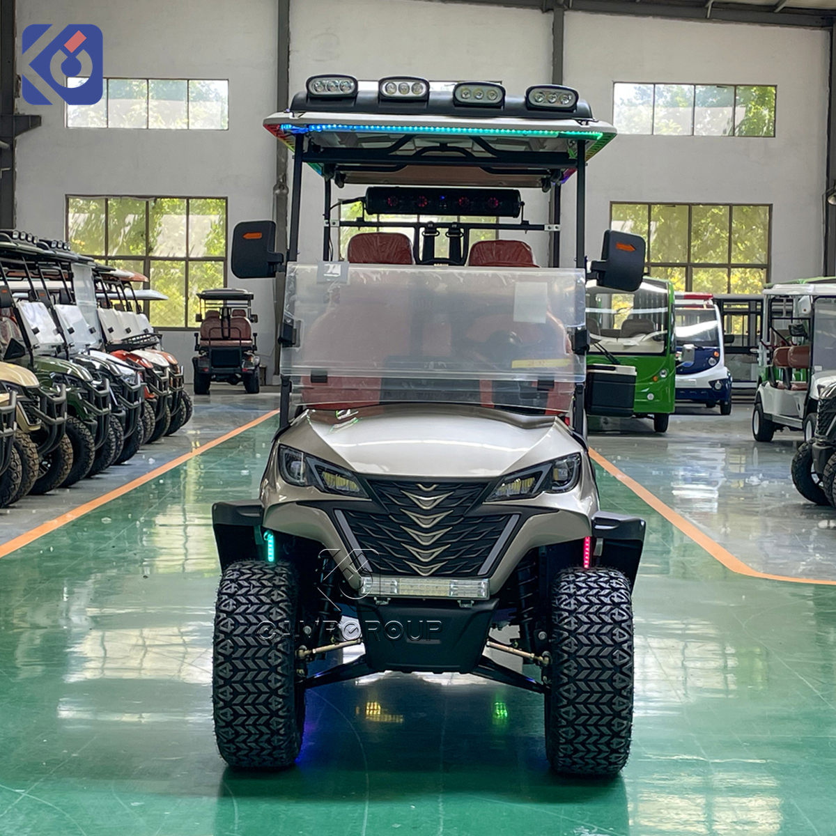 Custom 4-Seater Electric Golf Cart for Canada | Luxury Lithium Utility Vehicle - Image 3