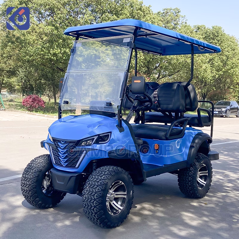 Custom 4-Seater Electric Golf Cart for Guatemala Parks, Resorts & Communities – Bild 2