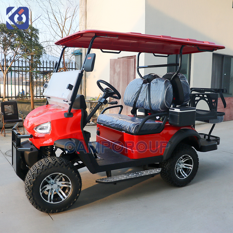 Custom 4-Seater Electric Golf Cart for USA | Street & Resort Utility Vehicle – Image 3