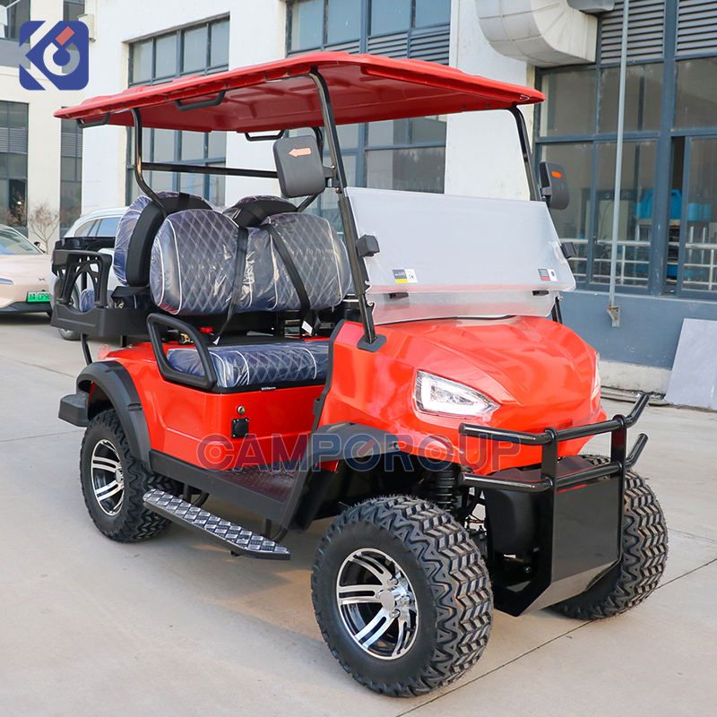 Custom 4-Seater Electric Golf Cart for USA | Street & Resort Utility Vehicle – Image 8
