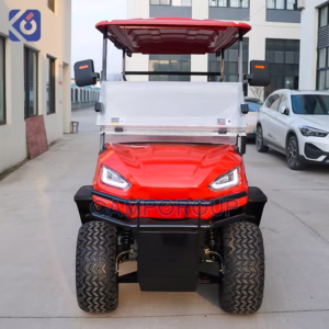 Custom 4-Seater Electric Golf Cart for USA | Street & Resort Utility Vehicle