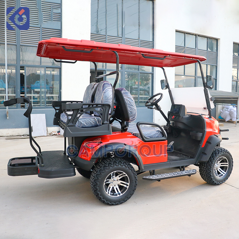 Custom 4-Seater Electric Golf Cart for USA | Street & Resort Utility Vehicle – Image 7