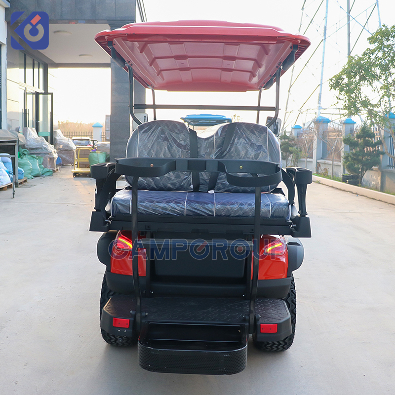 Custom 4-Seater Electric Golf Cart for USA | Street & Resort Utility Vehicle – Image 6