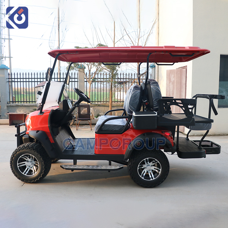 Custom 4-Seater Electric Golf Cart for USA | Street & Resort Utility Vehicle – Image 4