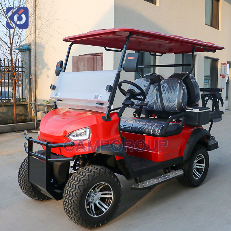 Custom 4-Seater Electric Golf Cart for USA | Street & Resort Utility Vehicle – Image 2
