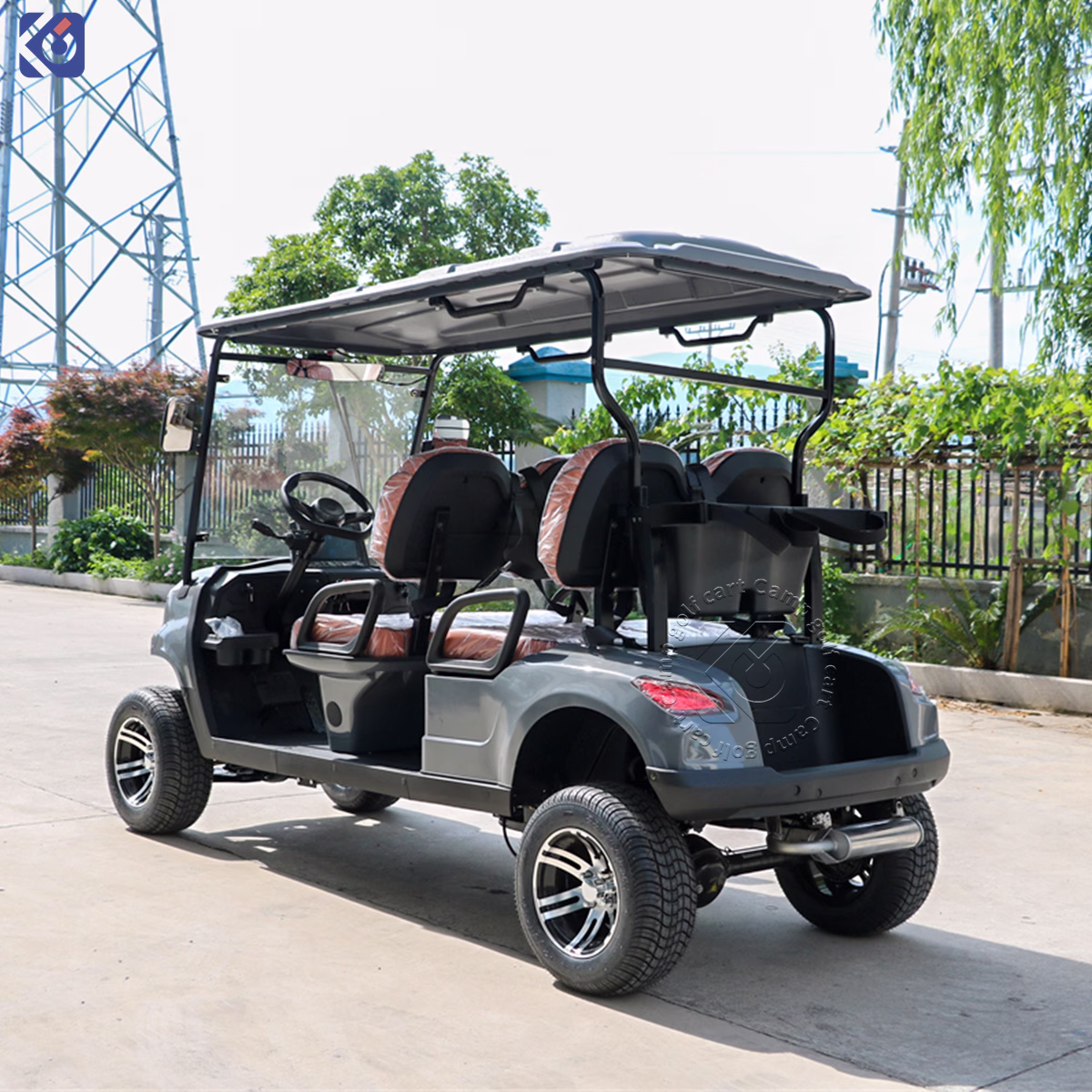Custom 4-Seater Gas Golf Cart for Golf Courses, Resorts & Commercial Properties – Bild 7