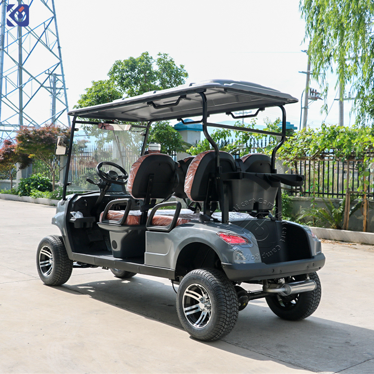 Custom 4-Seater Gas Golf Cart for Golf Courses, Resorts & Commercial Properties - Image 7