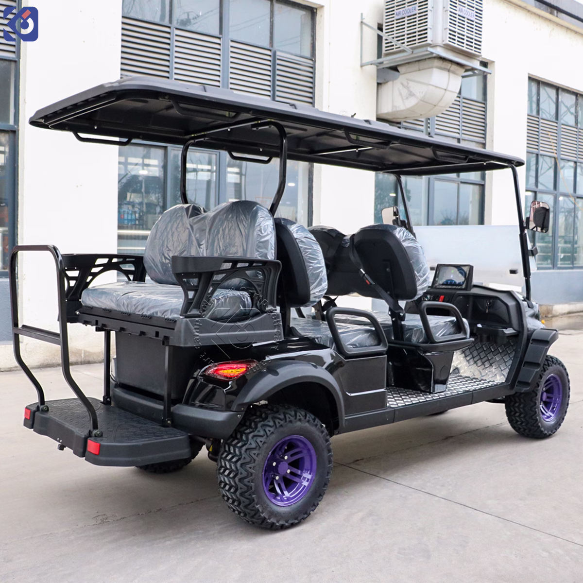 Custom 6-Seater Golf Cart for Jamaica | Long-Range Lithium Power – Bild 7