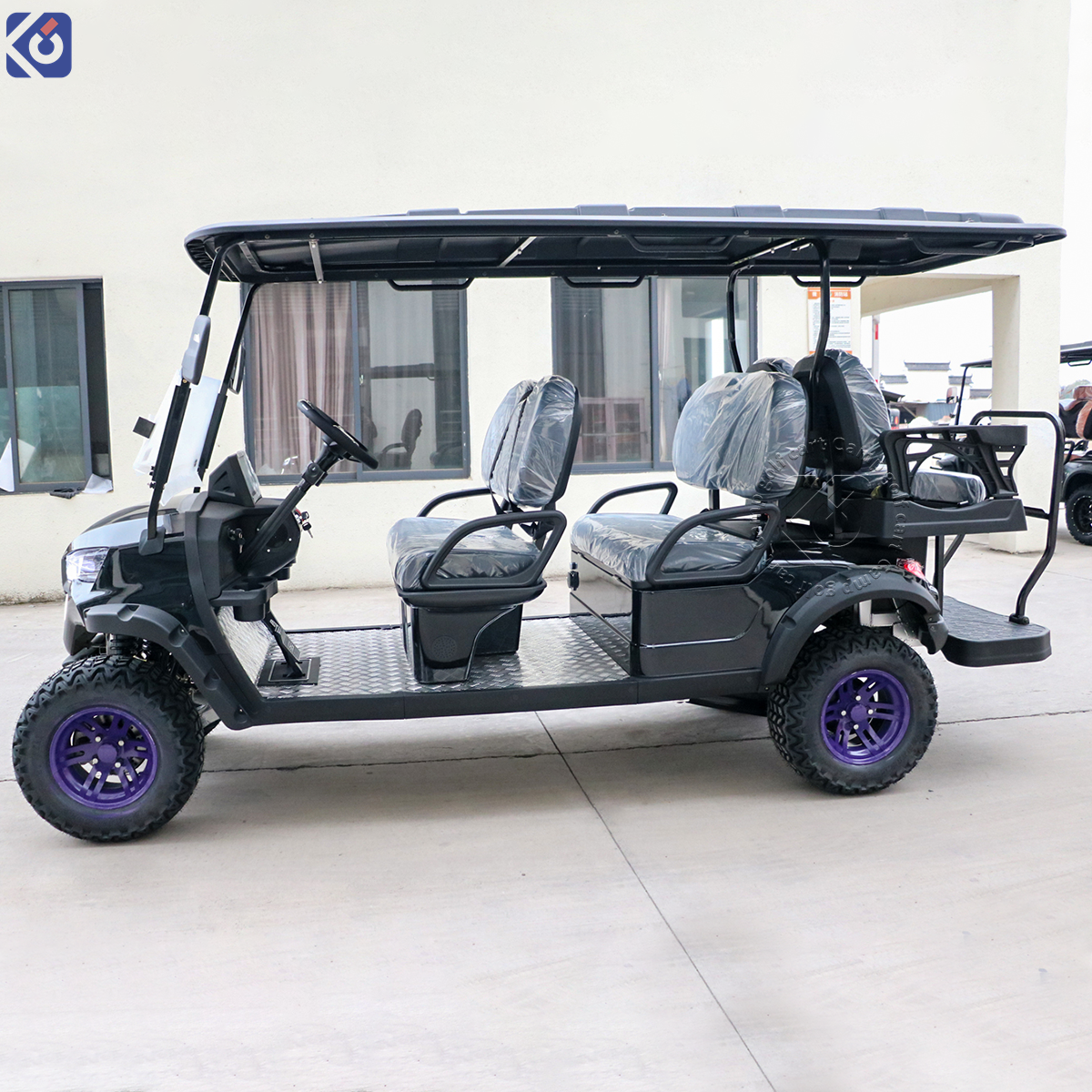 Custom 6-Seater Golf Cart for Jamaica | Long-Range Lithium Power - Image 4