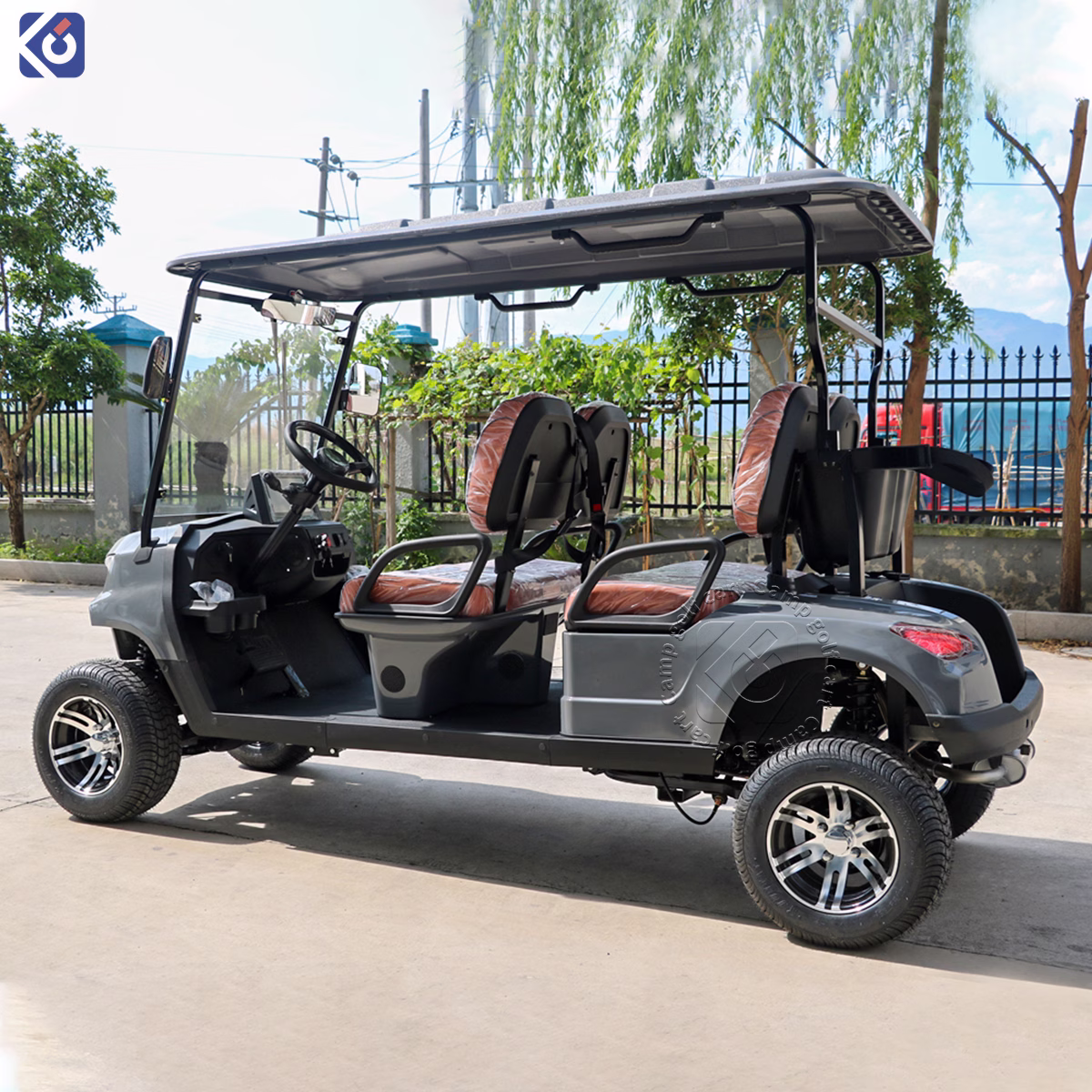 Custom 4-Seater Gas Golf Cart for Golf Courses, Resorts & Commercial Properties – Bild 8