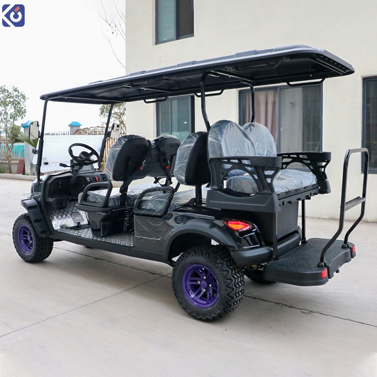 Custom 6-Seater Golf Cart for Jamaica | Long-Range Lithium Power - Image 5