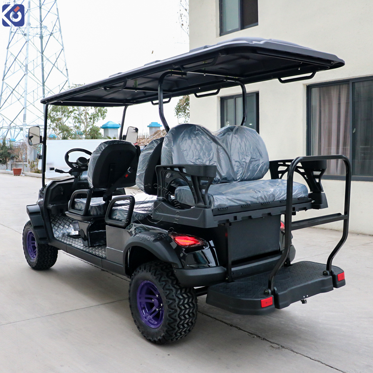 Custom 6-Seater Golf Cart for Jamaica | Long-Range Lithium Power - Image 6