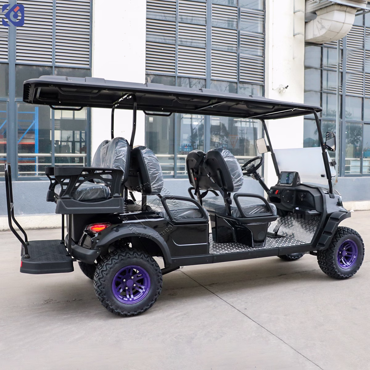 Custom 6-Seater Golf Cart for Jamaica | Long-Range Lithium Power – Bild 8