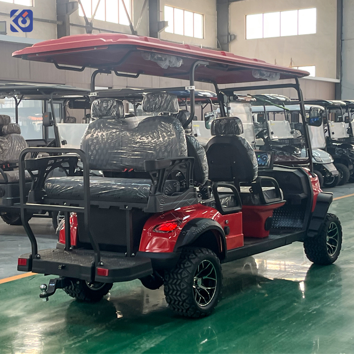 Custom 6-Seat Golf Cart for Bahamas | Premium Electric Golf Cart Manufacturer - Image 6