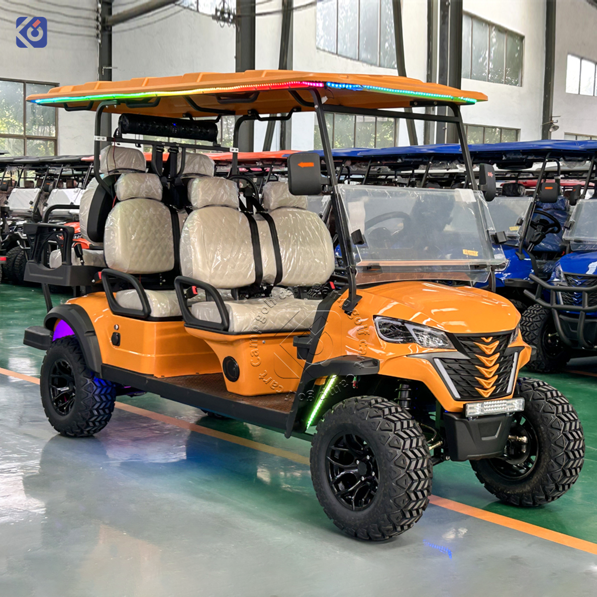Custom Golf Cart Manufacturer for Dominican Republic & North America | Electric, Lithium & Gas Golf Carts - Image 7