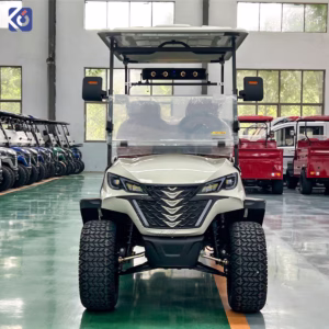 Custom 4-Seater Golf Cart for Saint Lucia | Factory-Built Electric & Gas Models