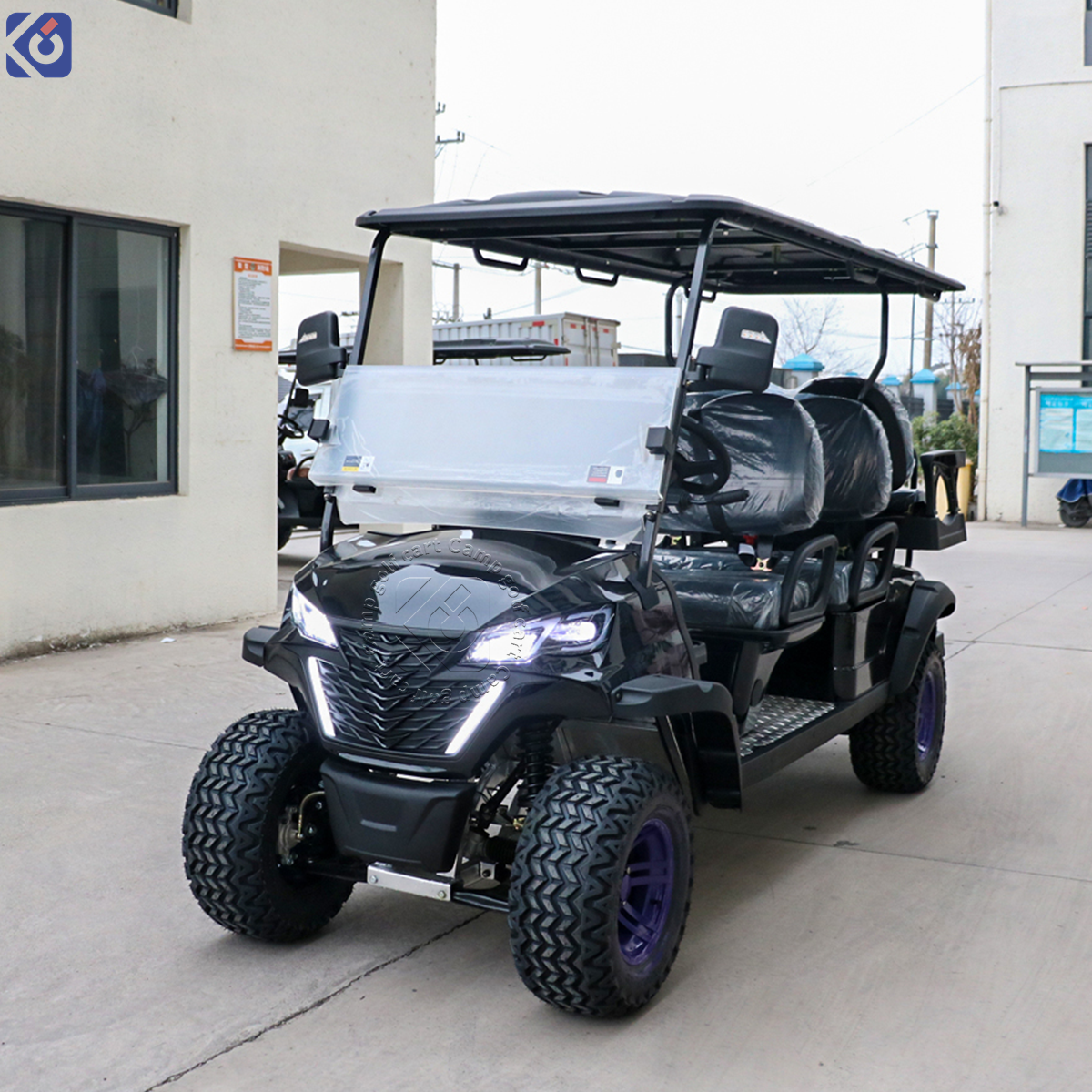 Custom 6-Seater Golf Cart for Jamaica | Long-Range Lithium Power - Image 2