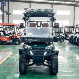 Custom 4-Seater Golf Cart with 72V Lithium Battery | Ideal for Parks, Airports & Stadiums