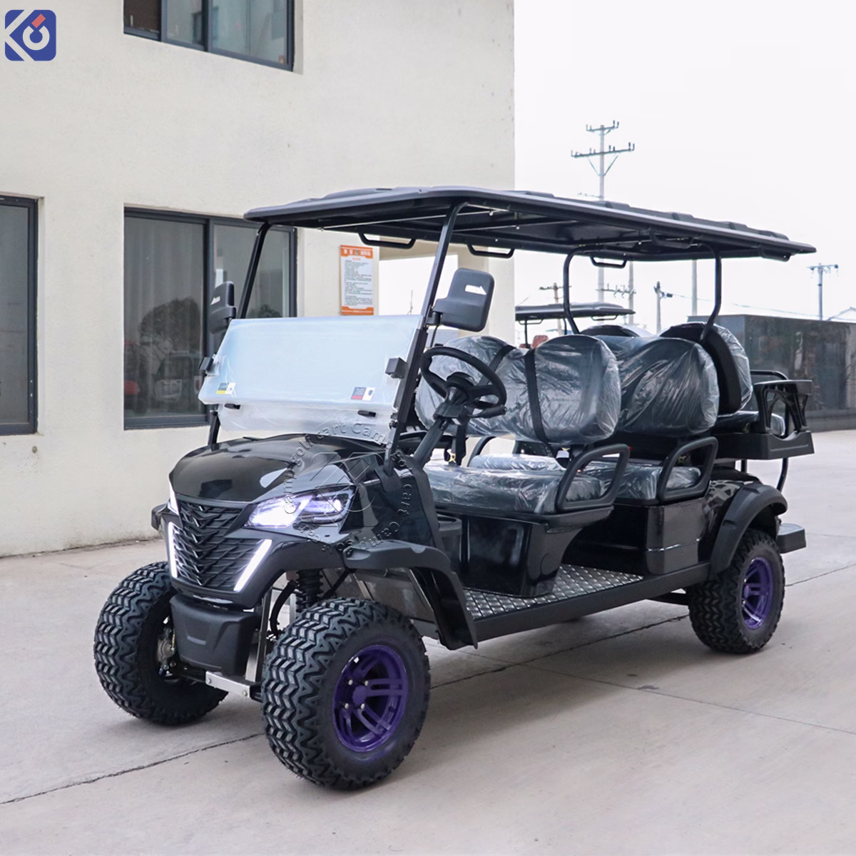 Custom 6-Seater Golf Cart for Jamaica | Long-Range Lithium Power – Bild 3