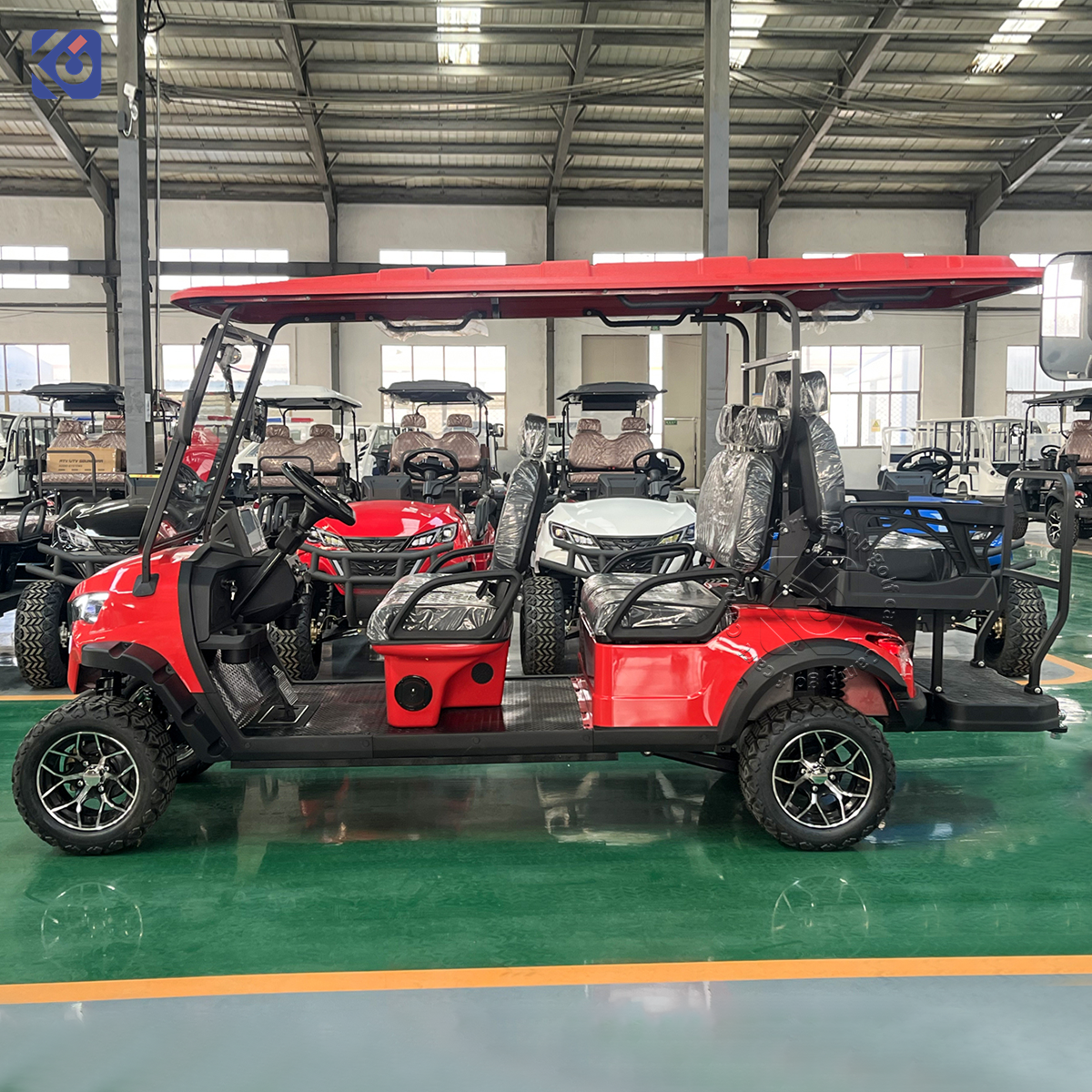 Custom 6-Seat Golf Cart for Bahamas | Premium Electric Golf Cart Manufacturer - Image 3