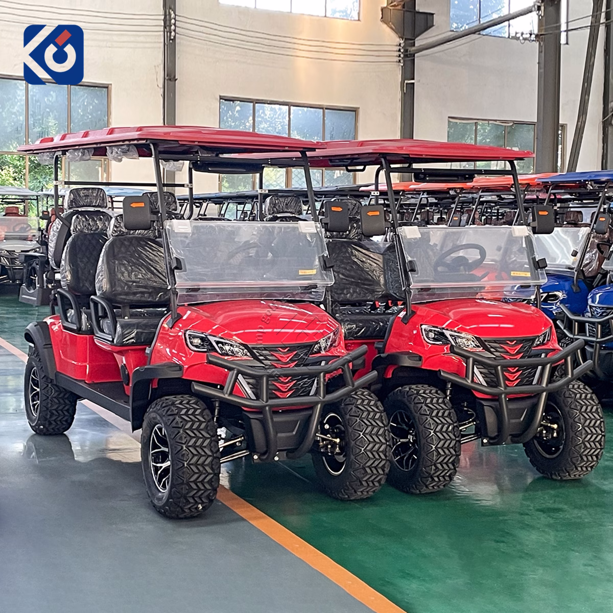 Custom 6 Seater Electric Golf Cart for Europe | CE Certified Golf Cart Manufacturer