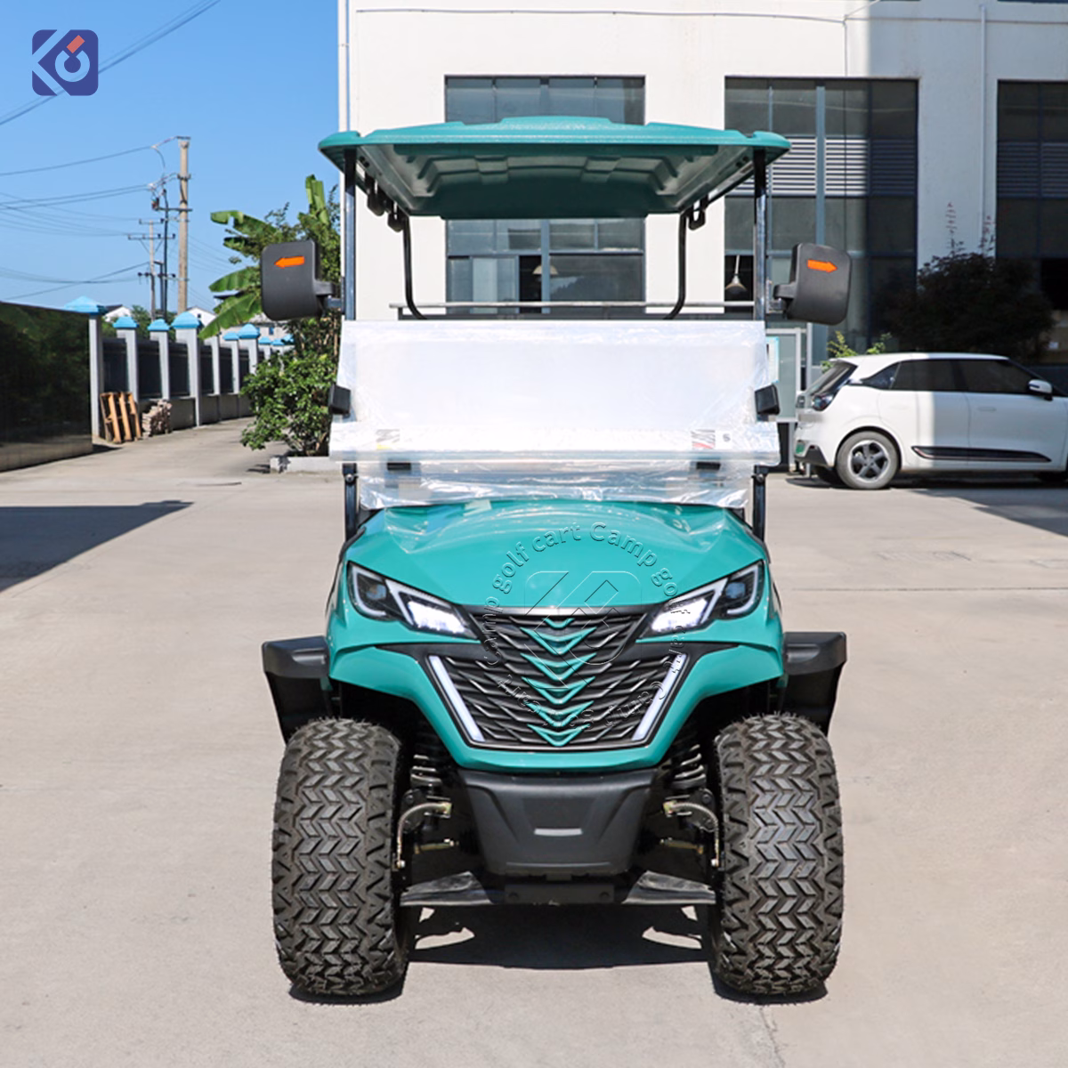 Custom 4-Seater Electric Golf Cart for Golf Courses, Resorts & Commercial Use