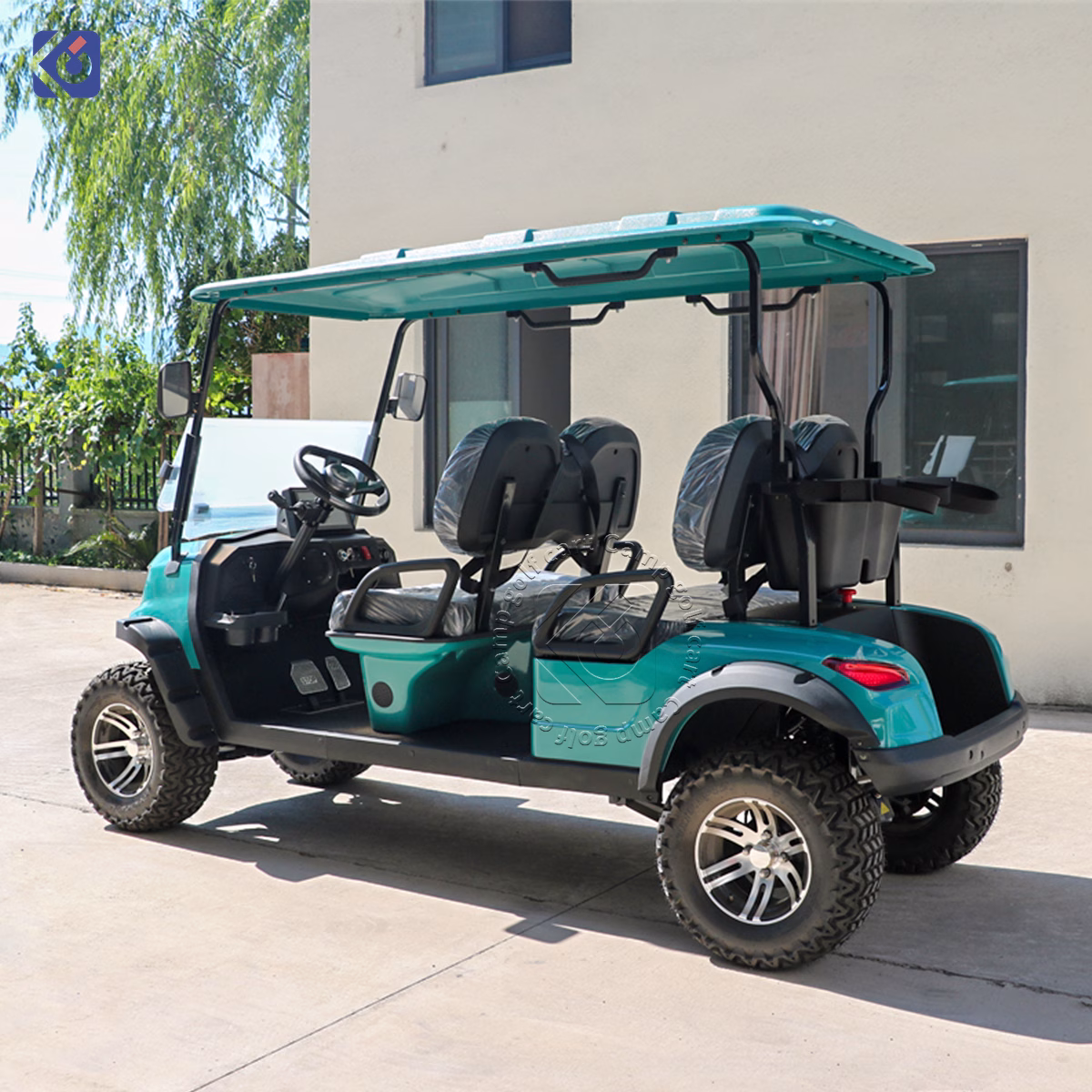 Custom 4-Seater Electric Golf Cart for Golf Courses, Resorts & Commercial Use - Image 7
