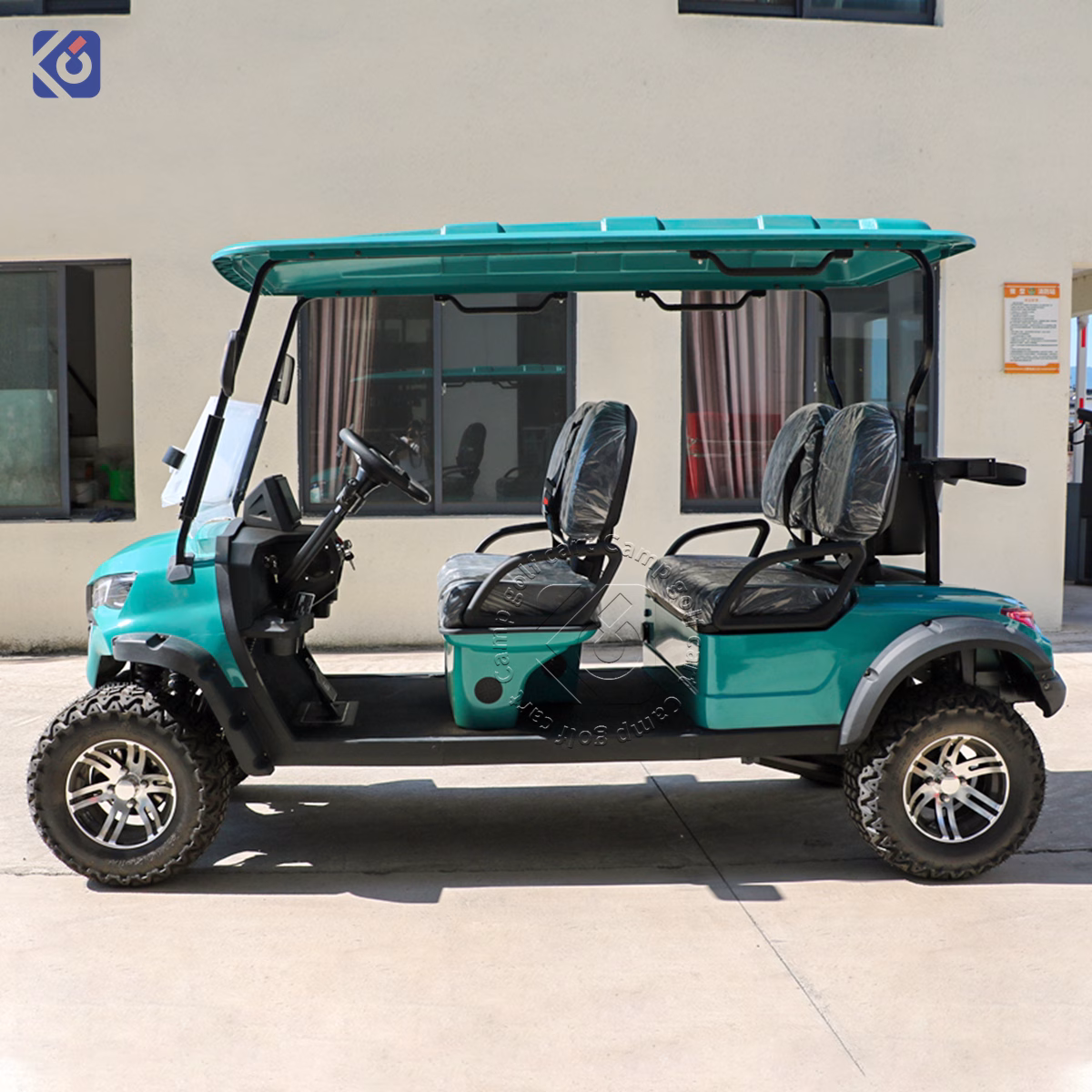 Custom 4-Seater Electric Golf Cart for Golf Courses, Resorts & Commercial Use - Image 8