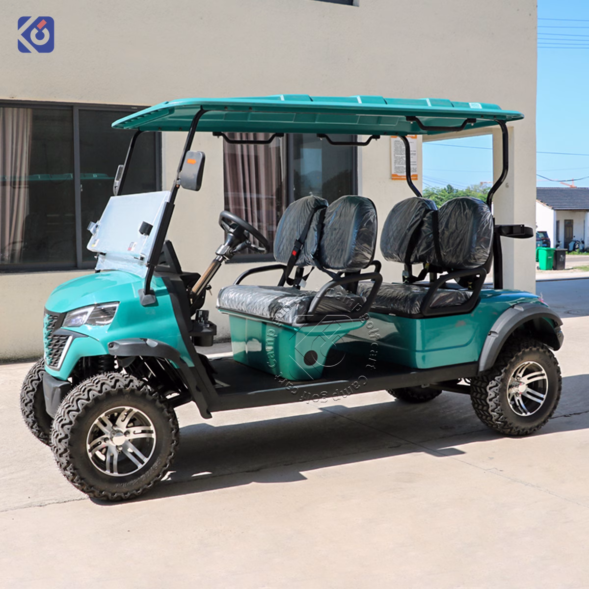 Custom 4-Seater Electric Golf Cart for Golf Courses, Resorts & Commercial Use - Image 9