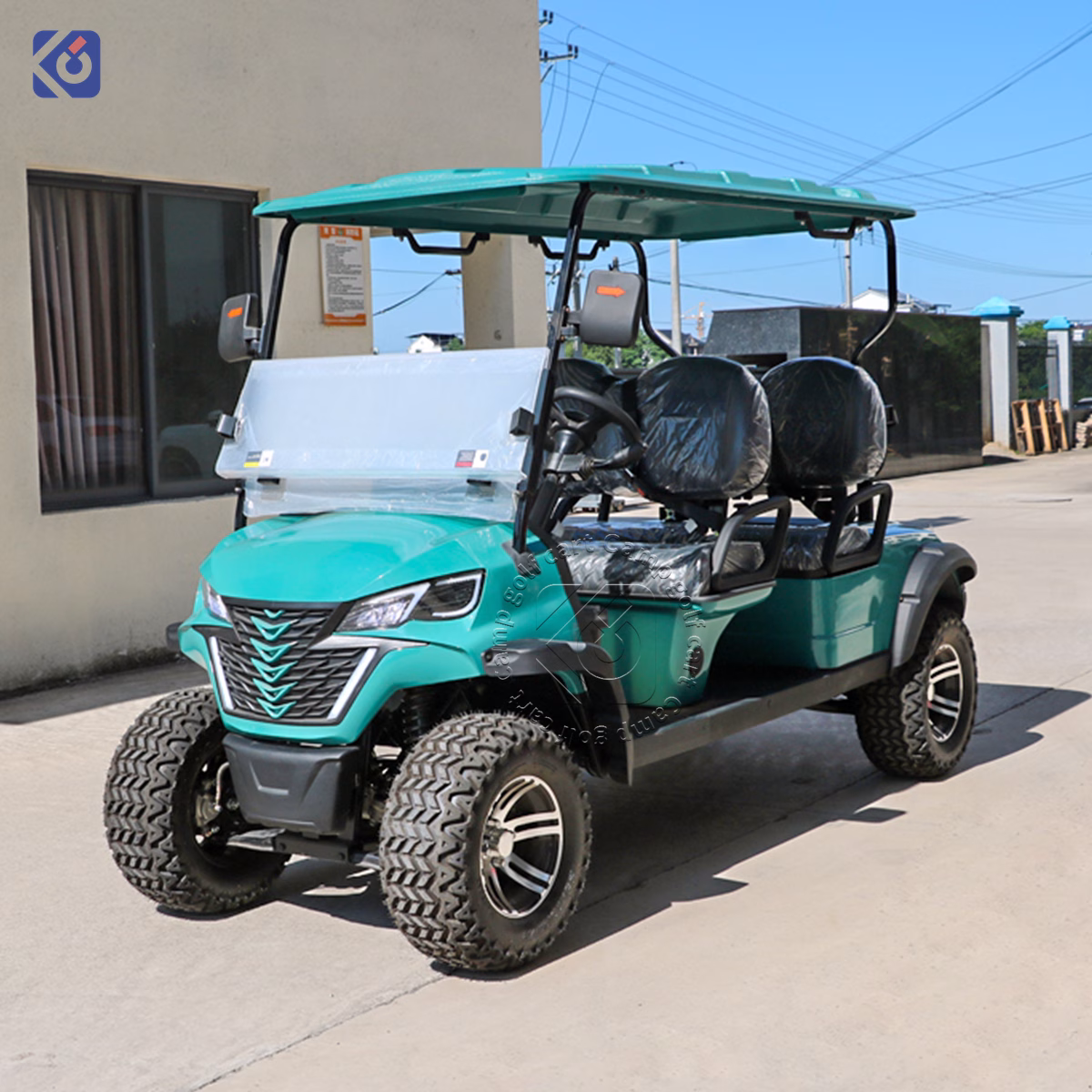 Custom 4-Seater Electric Golf Cart for Golf Courses, Resorts & Commercial Use - Image 10